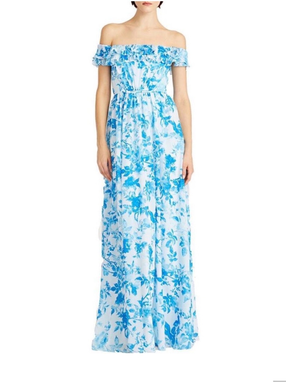 NWT ML Monique Lhuillier Adline Maxi Dress / size 8